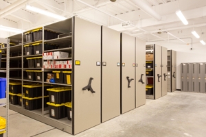 Optimizing space to store more equipment and supplies within existing facilities.