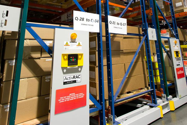 Electric Mobile Shelving for Mobile Pallet Racking Storage