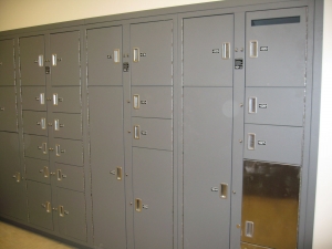 Short-term evidence Locker storage at San Francisco Police Department