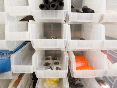 plastic-bins-storing-supplies