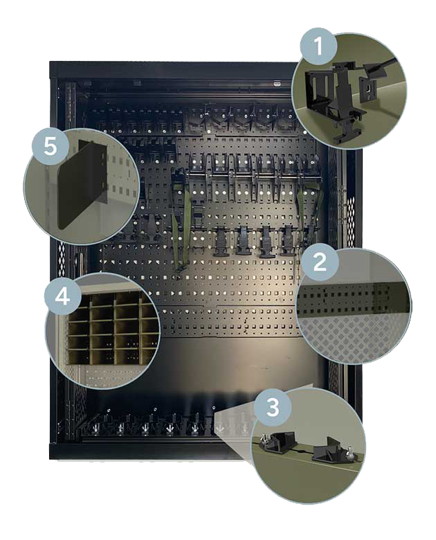 Universal Weapons Rack Options