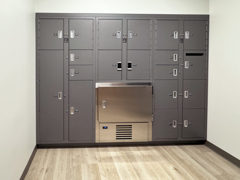 Placement, environmental control, and flexible design should work together with temporary evidence storage lockers.