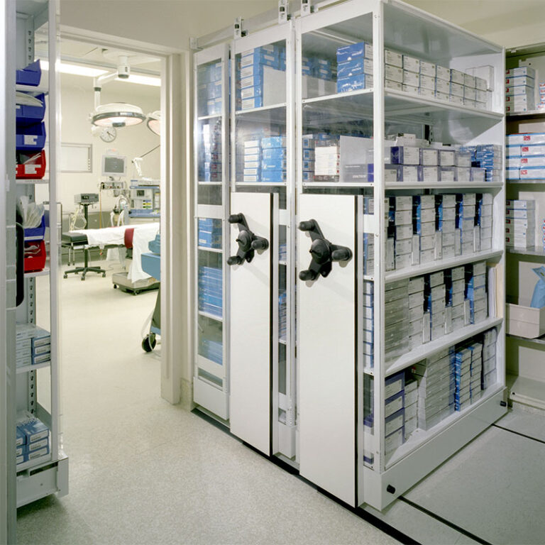 Medical racking systems help employees find what they need as quickly as possible.
