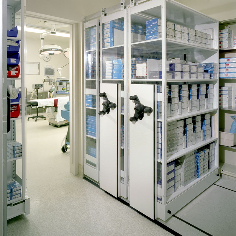Medical racking systems help employees find what they need as quickly as possible.
